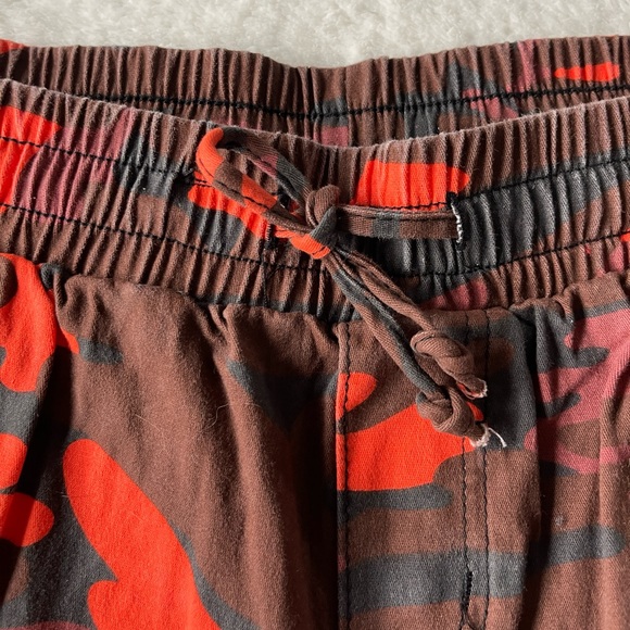 Roma Studio Camouflage Orange/Brown/Burgundy Junior Pants Size 2X. - Picture 2 of 8